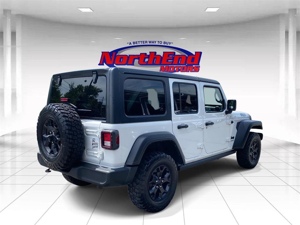 used 2021 Jeep Wrangler Unlimited car, priced at $27,750