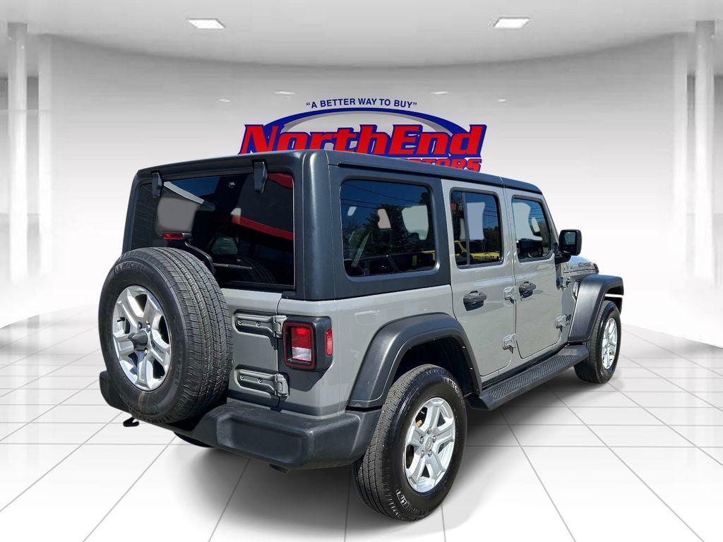 used 2022 Jeep Wrangler Unlimited car, priced at $26,794