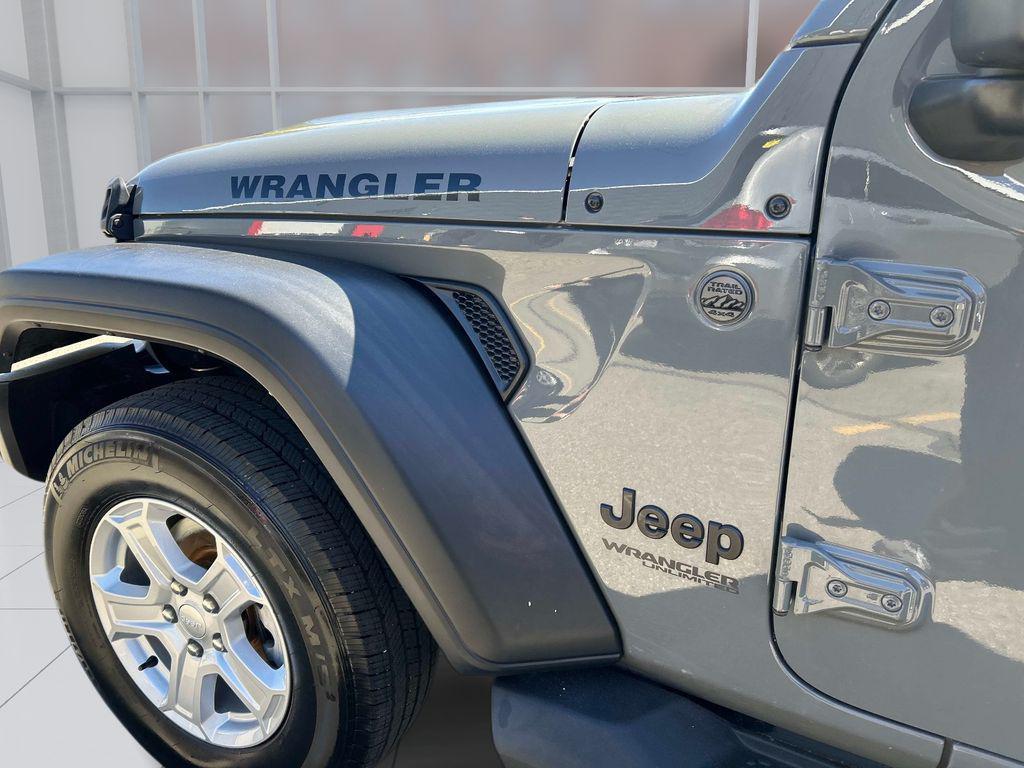 used 2022 Jeep Wrangler Unlimited car, priced at $26,794