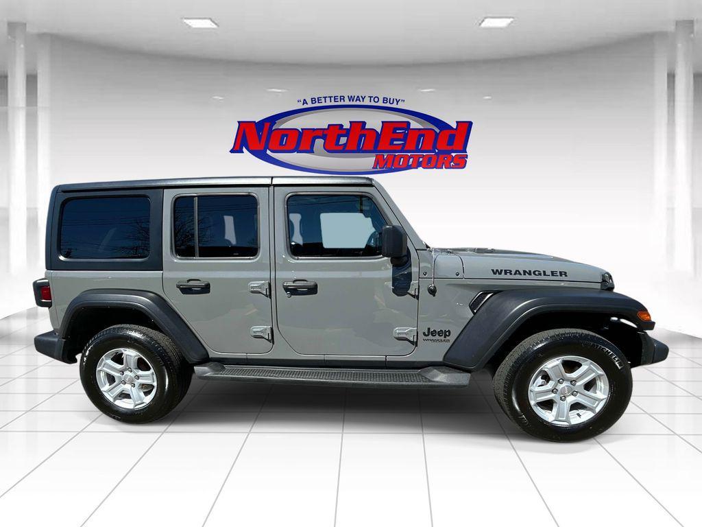 used 2022 Jeep Wrangler Unlimited car, priced at $26,794