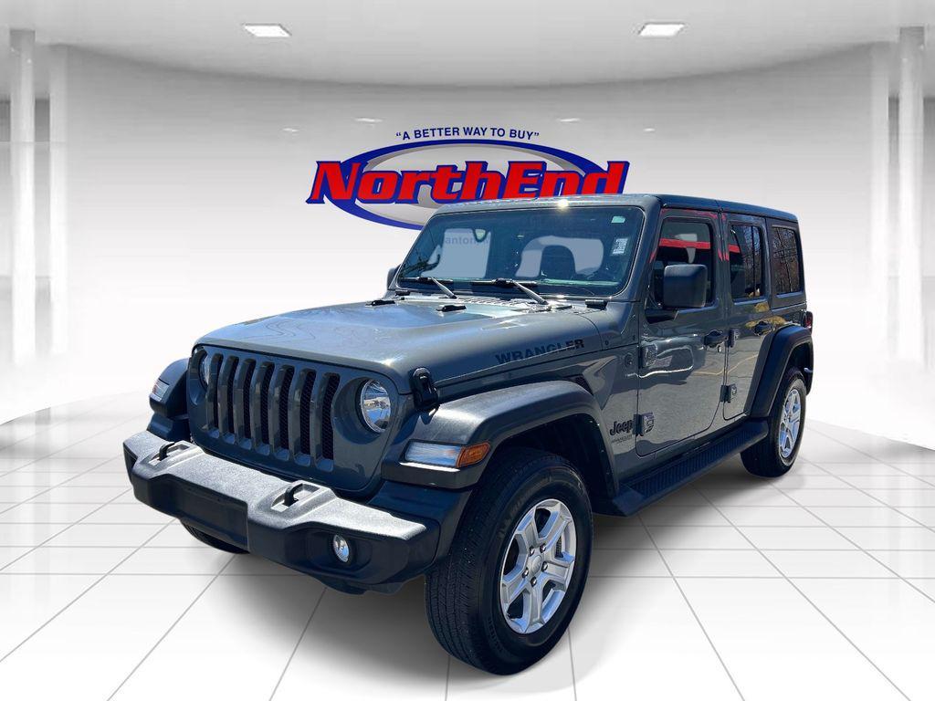 used 2022 Jeep Wrangler Unlimited car, priced at $26,794