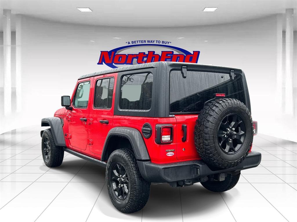 used 2022 Jeep Wrangler Unlimited car, priced at $28,900