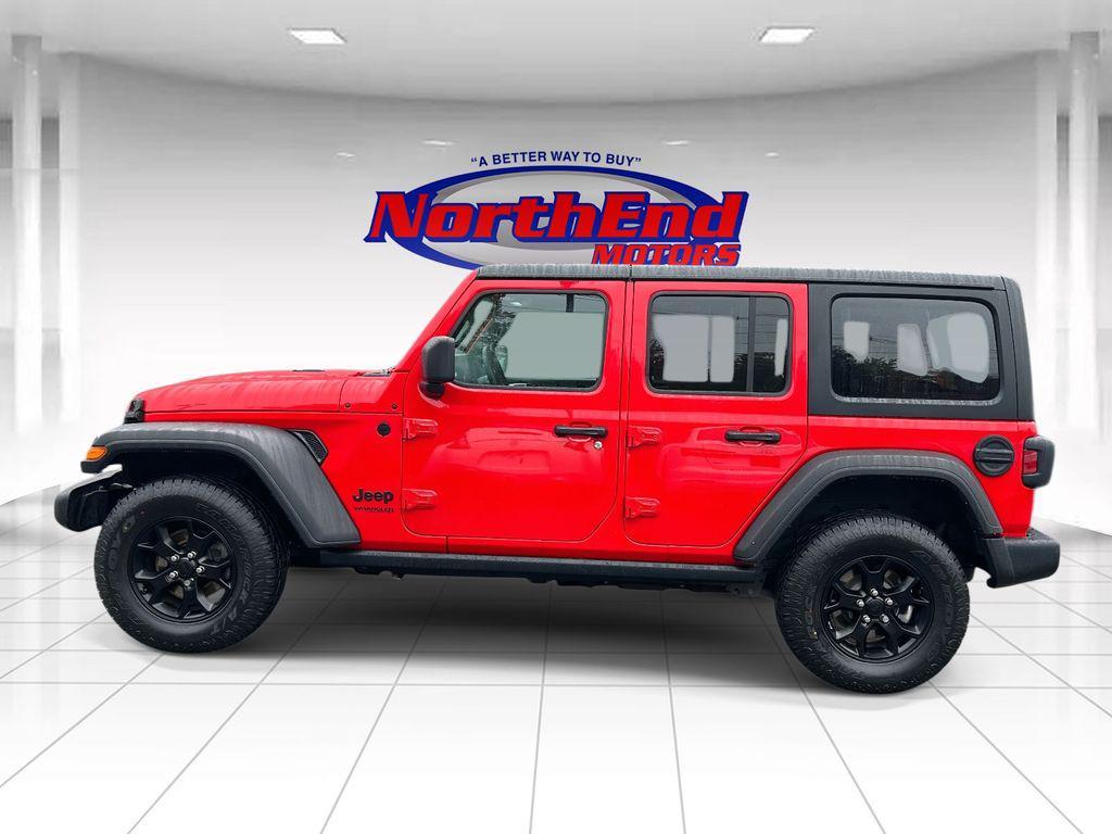 used 2022 Jeep Wrangler Unlimited car, priced at $28,990