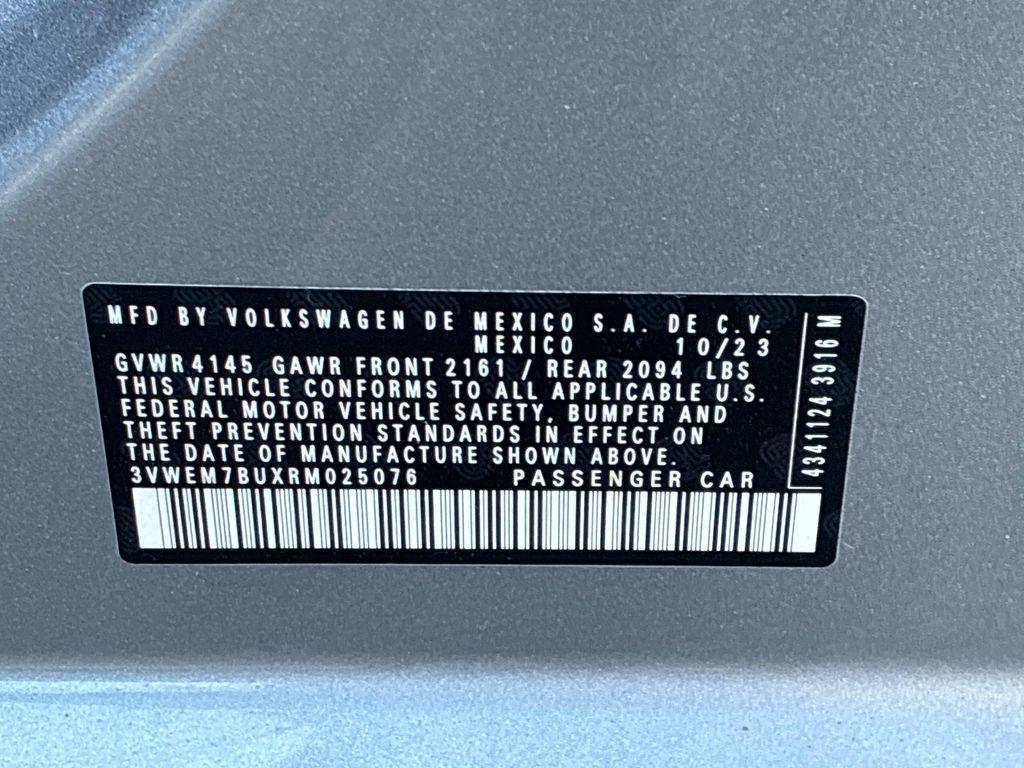 used 2024 Volkswagen Jetta car, priced at $17,499