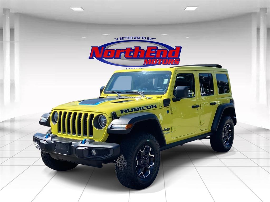 used 2022 Jeep Wrangler Unlimited 4xe car, priced at $36,500