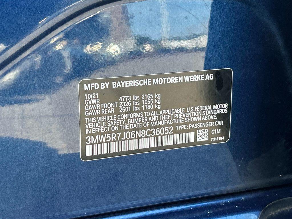 used 2022 BMW 330 car, priced at $26,885