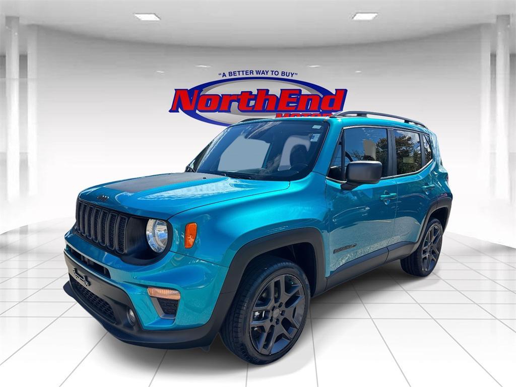 used 2021 Jeep Renegade car, priced at $18,500