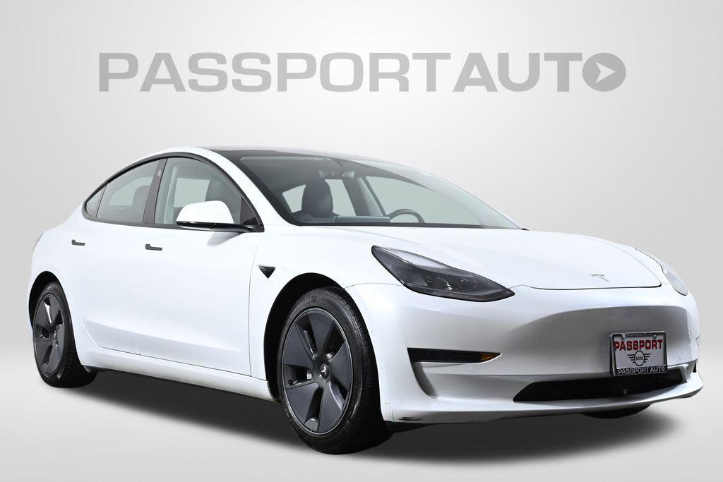 used 2021 Tesla Model 3 car, priced at $22,000