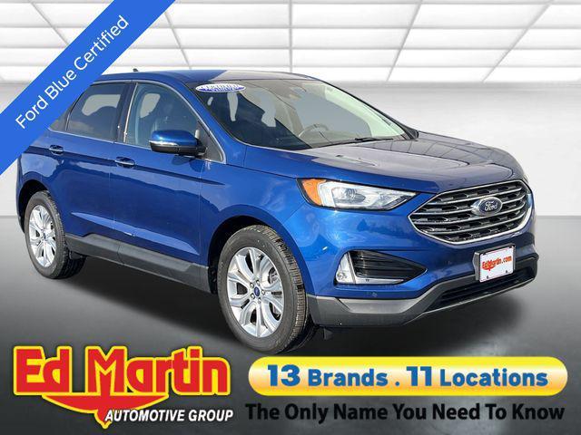 used 2021 Ford Edge car, priced at $16,500