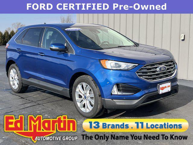 used 2021 Ford Edge car, priced at $17,995