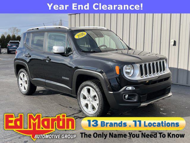 used 2016 Jeep Renegade car, priced at $10,995