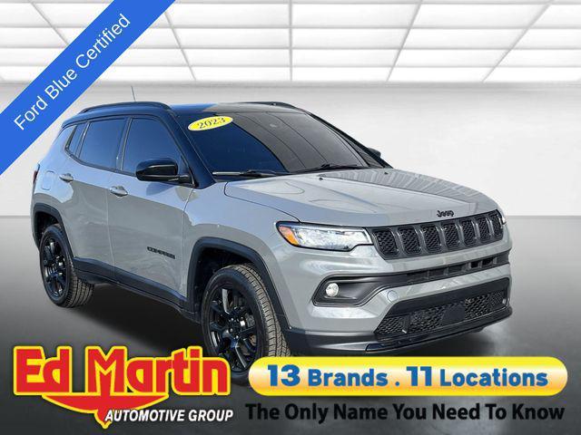 used 2023 Jeep Compass car, priced at $17,995