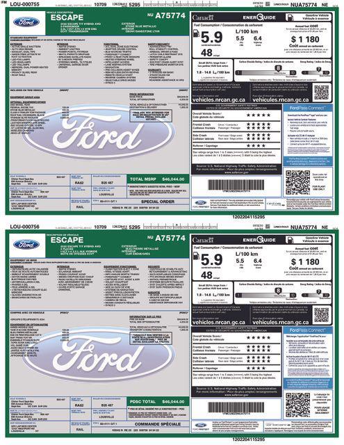 used 2022 Ford Escape car, priced at $22,500