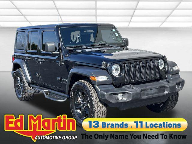 used 2020 Jeep Wrangler Unlimited car, priced at $21,995