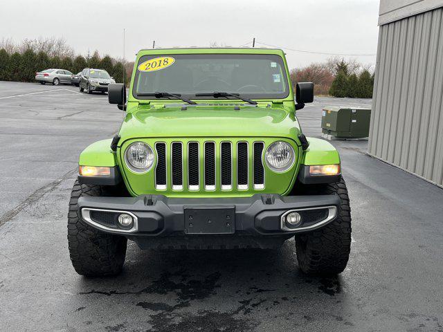 used 2018 Jeep Wrangler Unlimited car, priced at $23,350