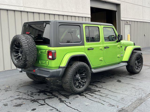 used 2018 Jeep Wrangler Unlimited car, priced at $23,350