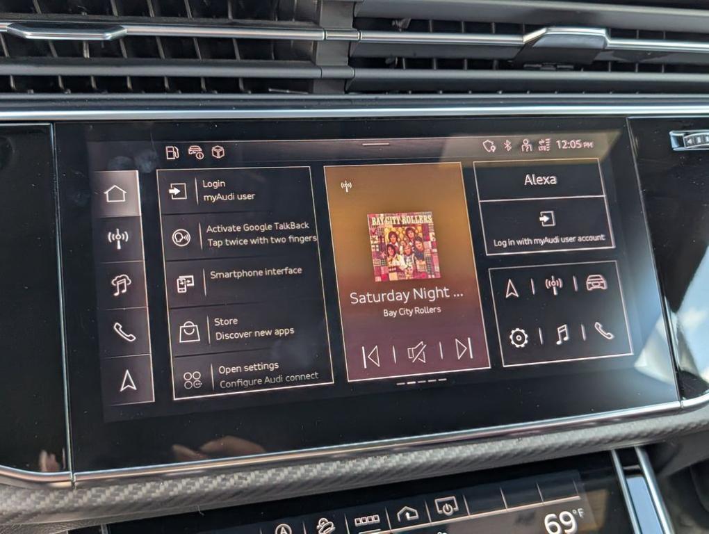 used 2024 Audi SQ8 car, priced at $72,900