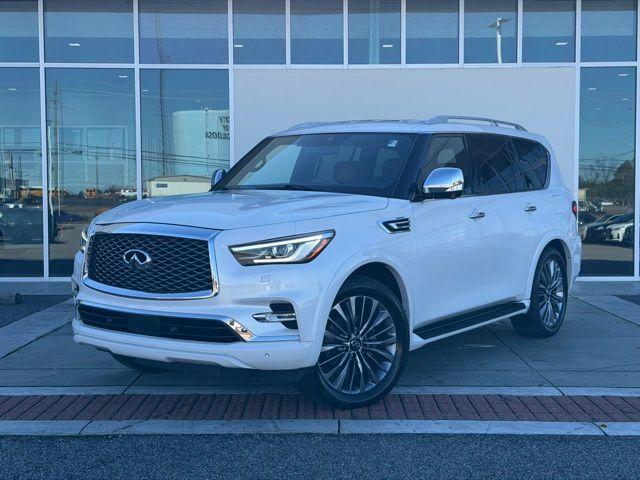 used 2021 INFINITI QX80 car, priced at $42,900