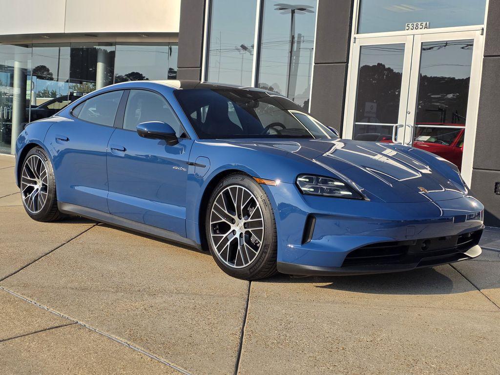 new 2025 Porsche Taycan car, priced at $130,455