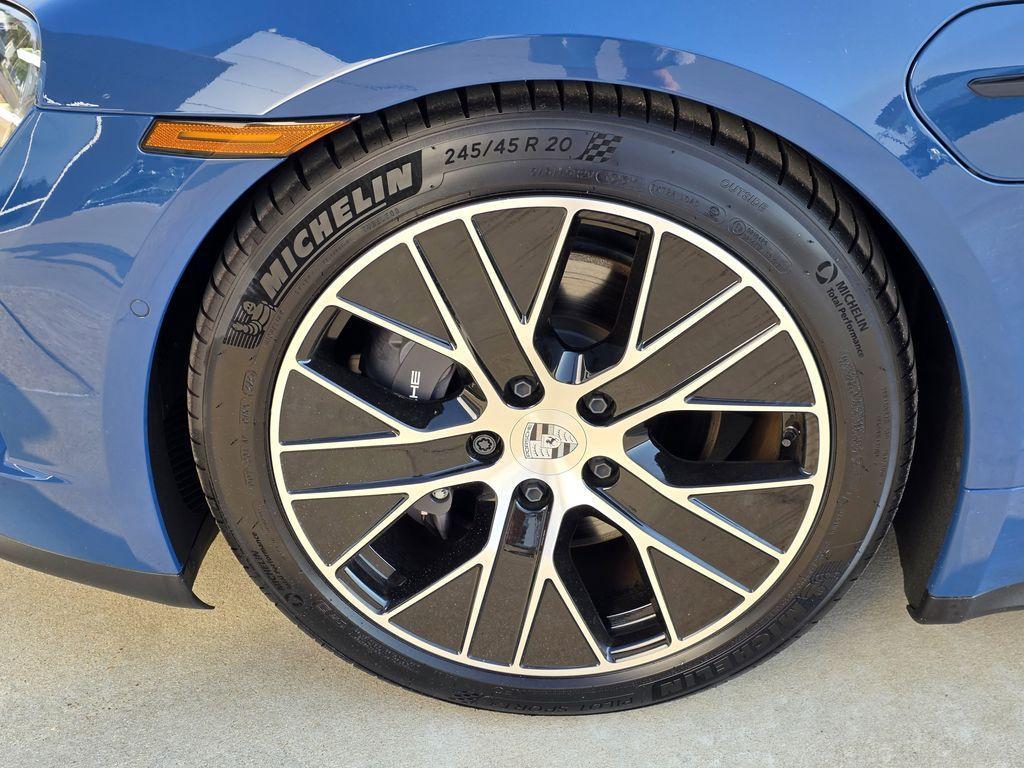 new 2025 Porsche Taycan car, priced at $130,455