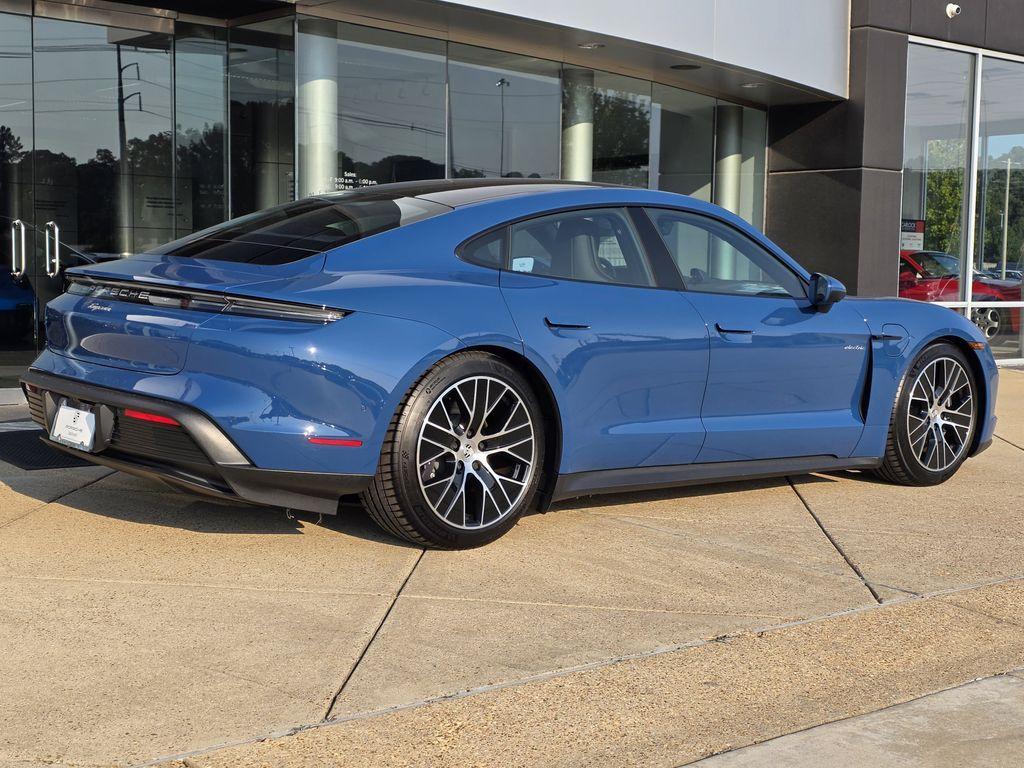 new 2025 Porsche Taycan car, priced at $130,455