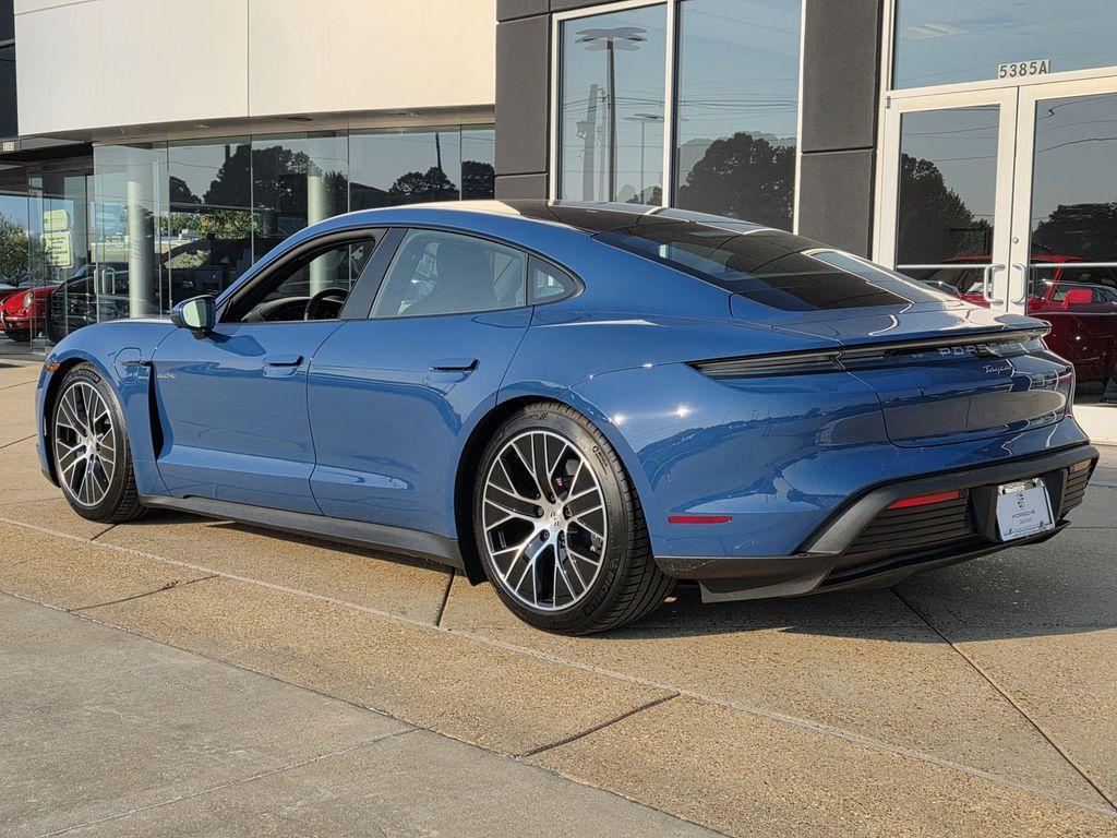 new 2025 Porsche Taycan car, priced at $130,455