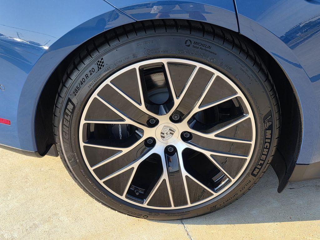 new 2025 Porsche Taycan car, priced at $130,455