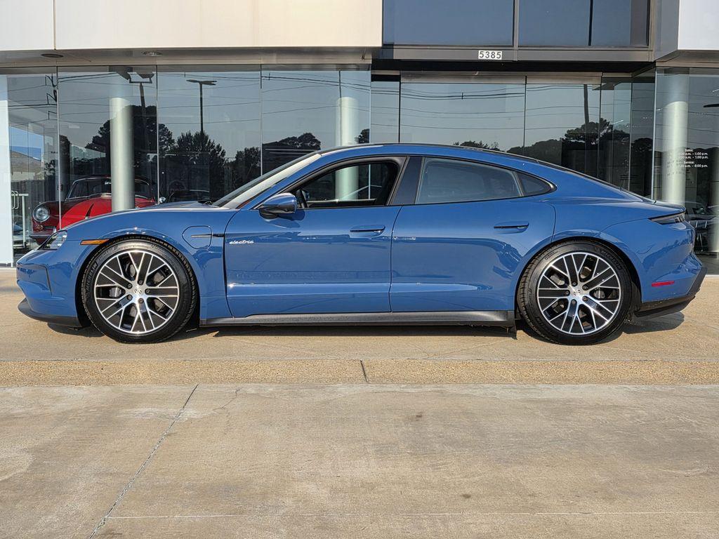 new 2025 Porsche Taycan car, priced at $130,455