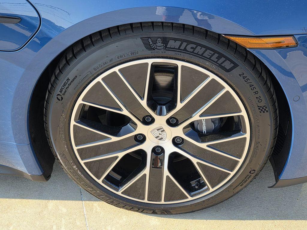 new 2025 Porsche Taycan car, priced at $130,455