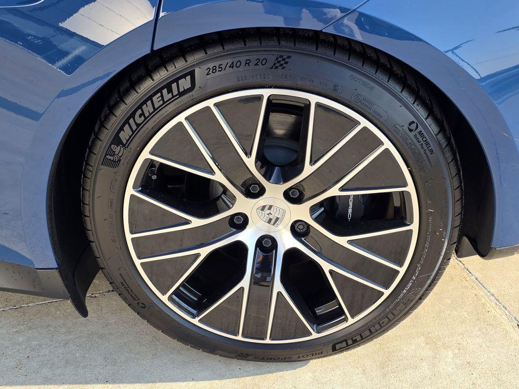 new 2025 Porsche Taycan car, priced at $130,455