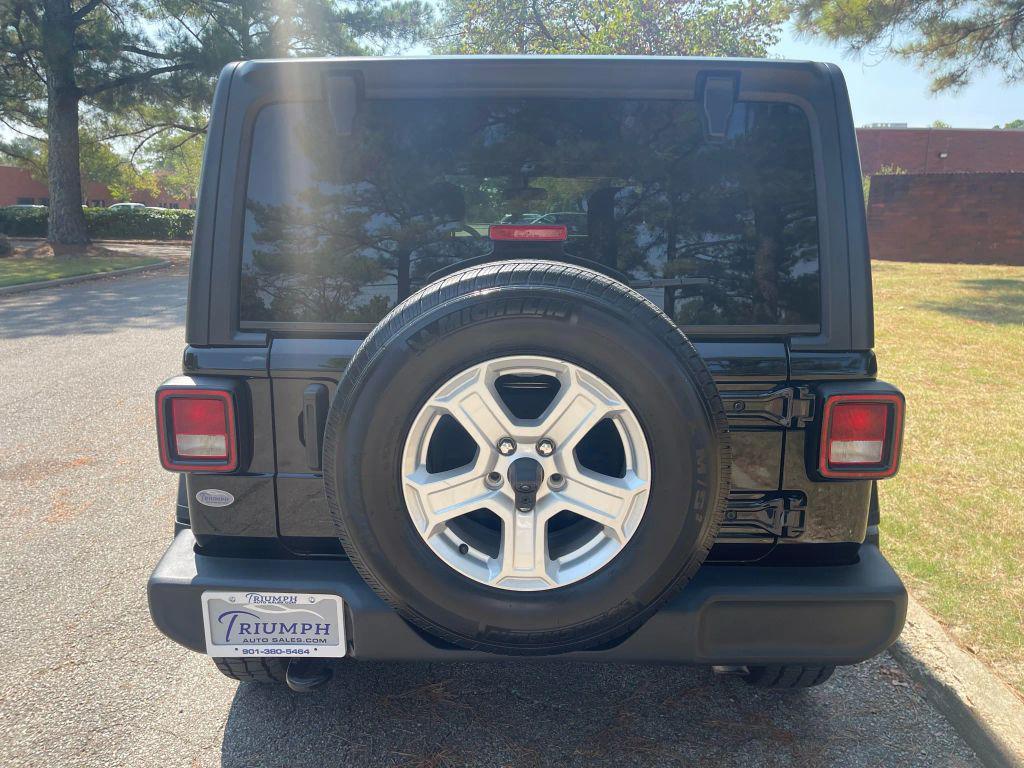 used 2021 Jeep Wrangler Unlimited car, priced at $23,995