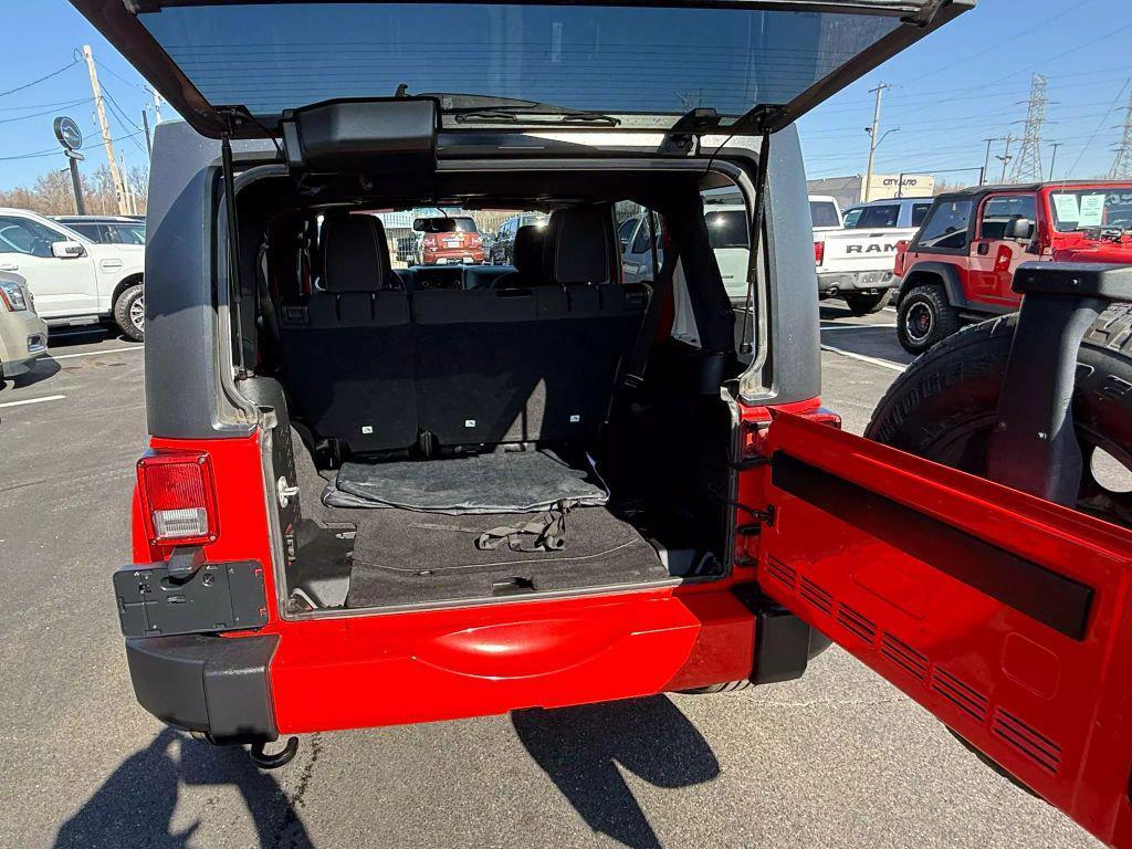 used 2018 Jeep Wrangler JK Unlimited car, priced at $19,288