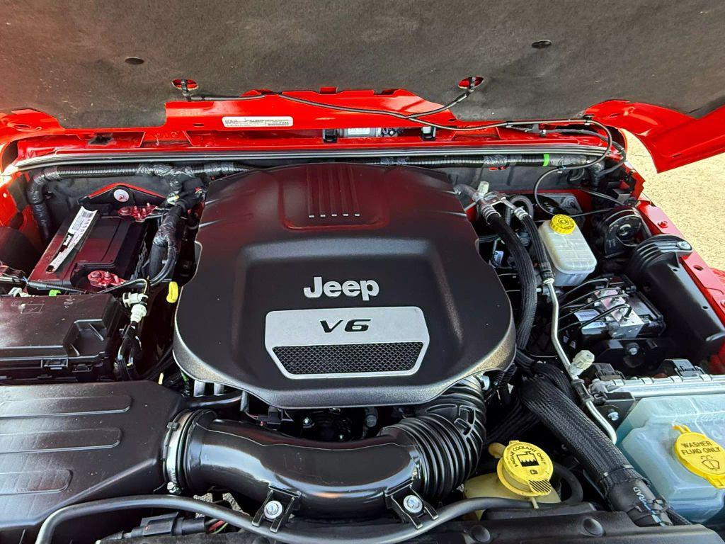 used 2018 Jeep Wrangler JK Unlimited car, priced at $19,288