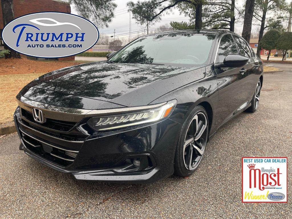 used 2021 Honda Accord car, priced at $20,995