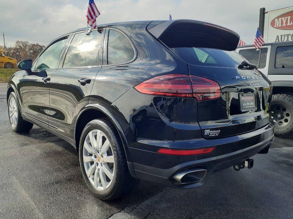 2017 Black Porsche Cayenne