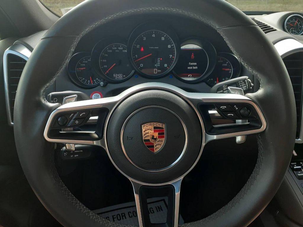 2017 Black Porsche Cayenne