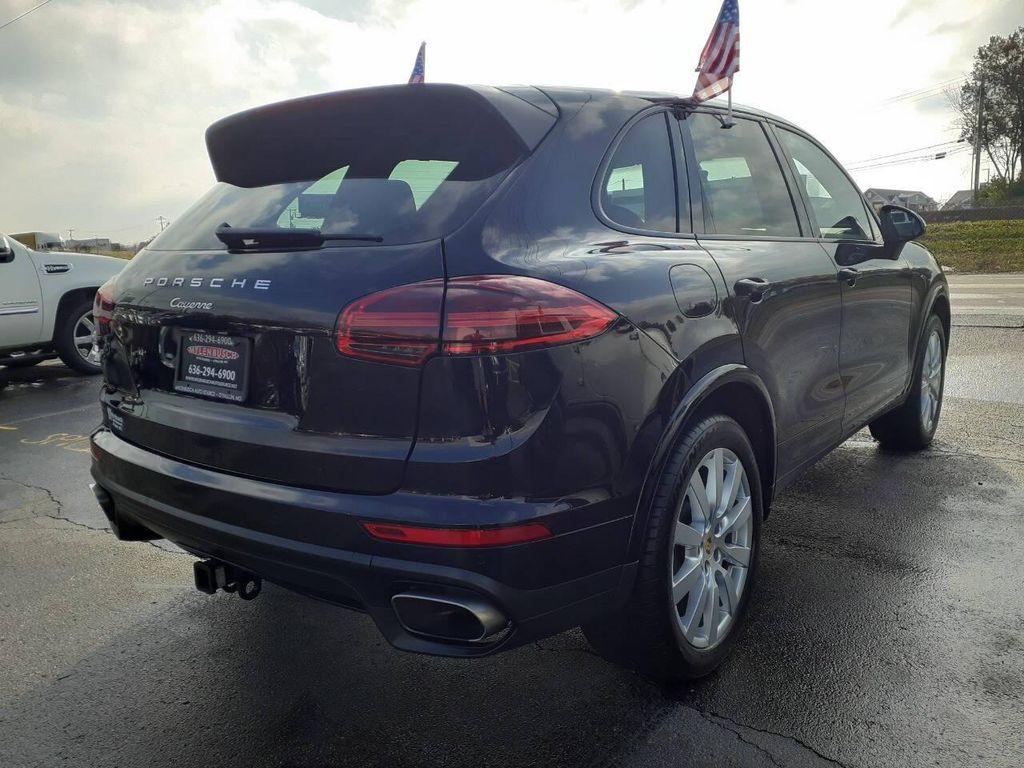 2017 Black Porsche Cayenne