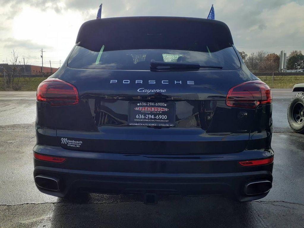 2017 Black Porsche Cayenne