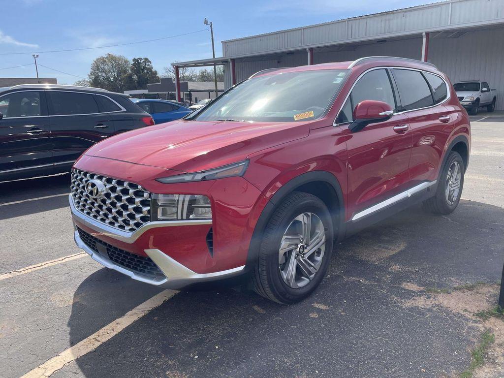 used 2021 Hyundai Santa Fe car, priced at $23,900