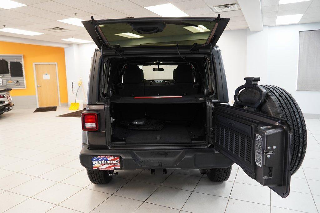 used 2021 Jeep Wrangler Unlimited car, priced at $23,923