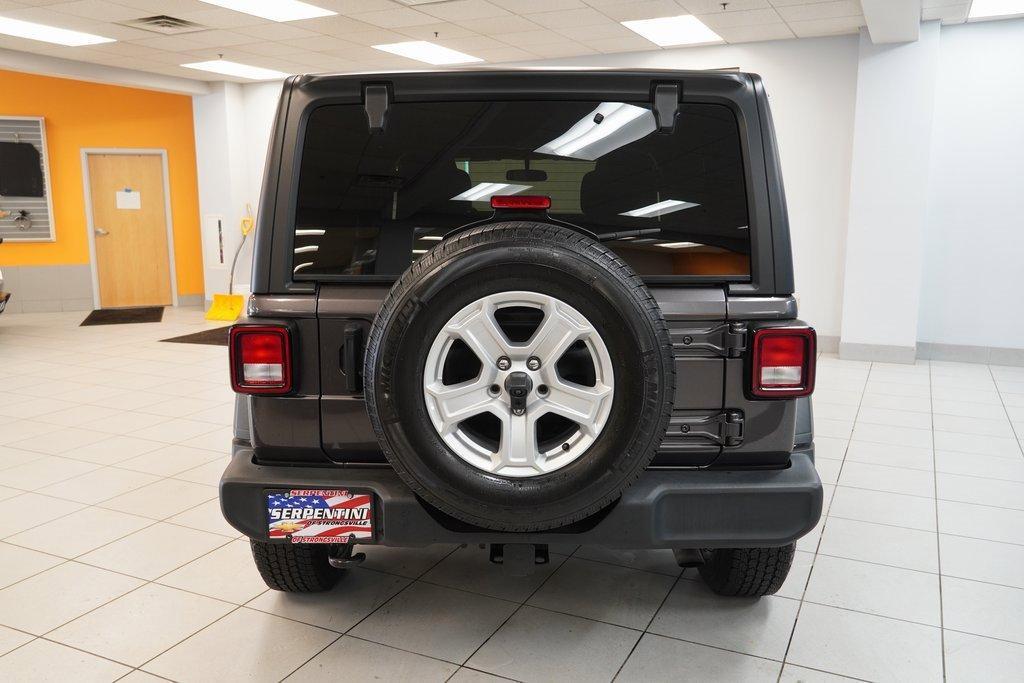 used 2021 Jeep Wrangler Unlimited car, priced at $23,923