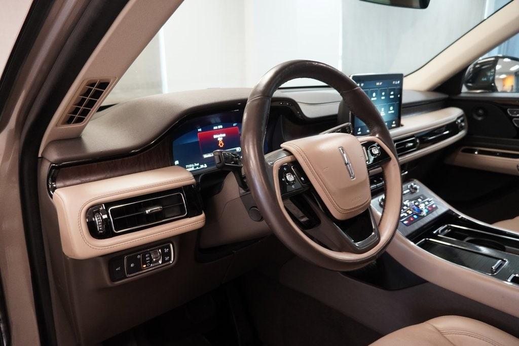 used 2020 Lincoln Aviator car, priced at $27,500