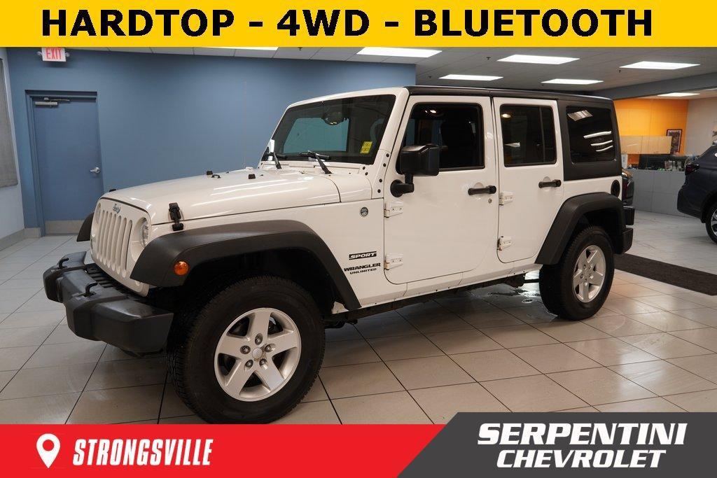 used 2015 Jeep Wrangler Unlimited car, priced at $13,400