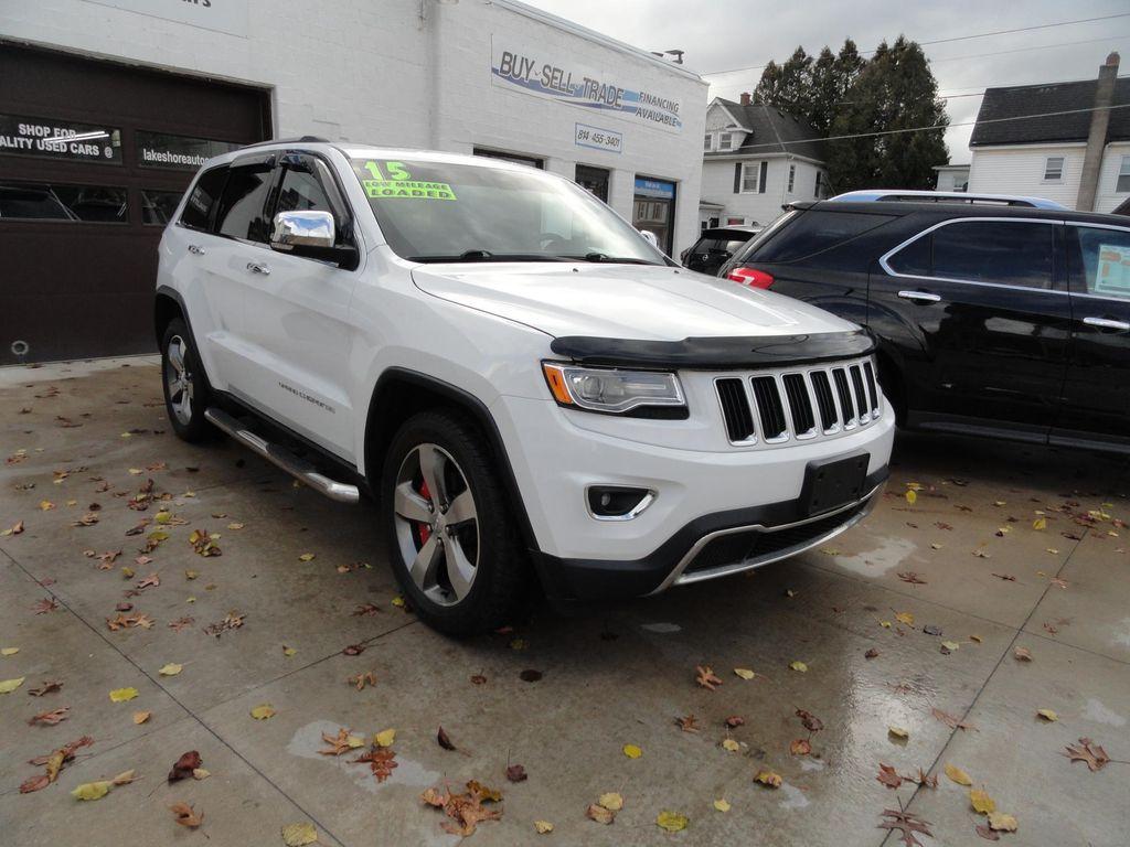 used 2015 Jeep Grand Cherokee car, priced at $14,995