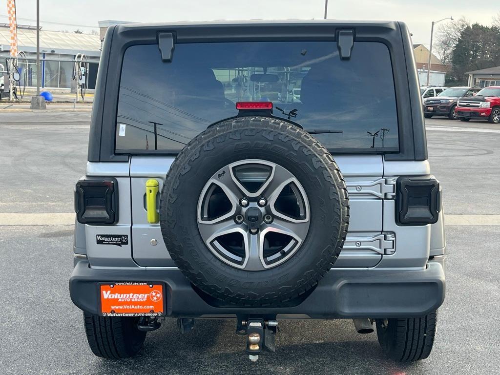 used 2018 Jeep Wrangler Unlimited car, priced at $18,999