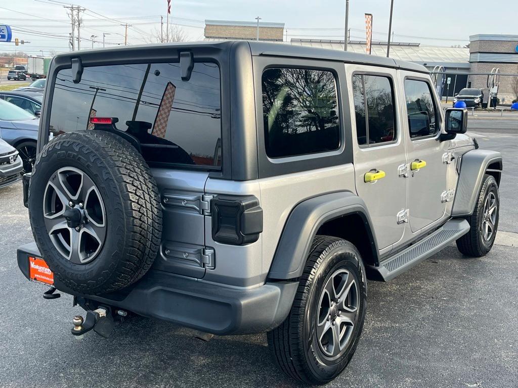 used 2018 Jeep Wrangler Unlimited car, priced at $18,999