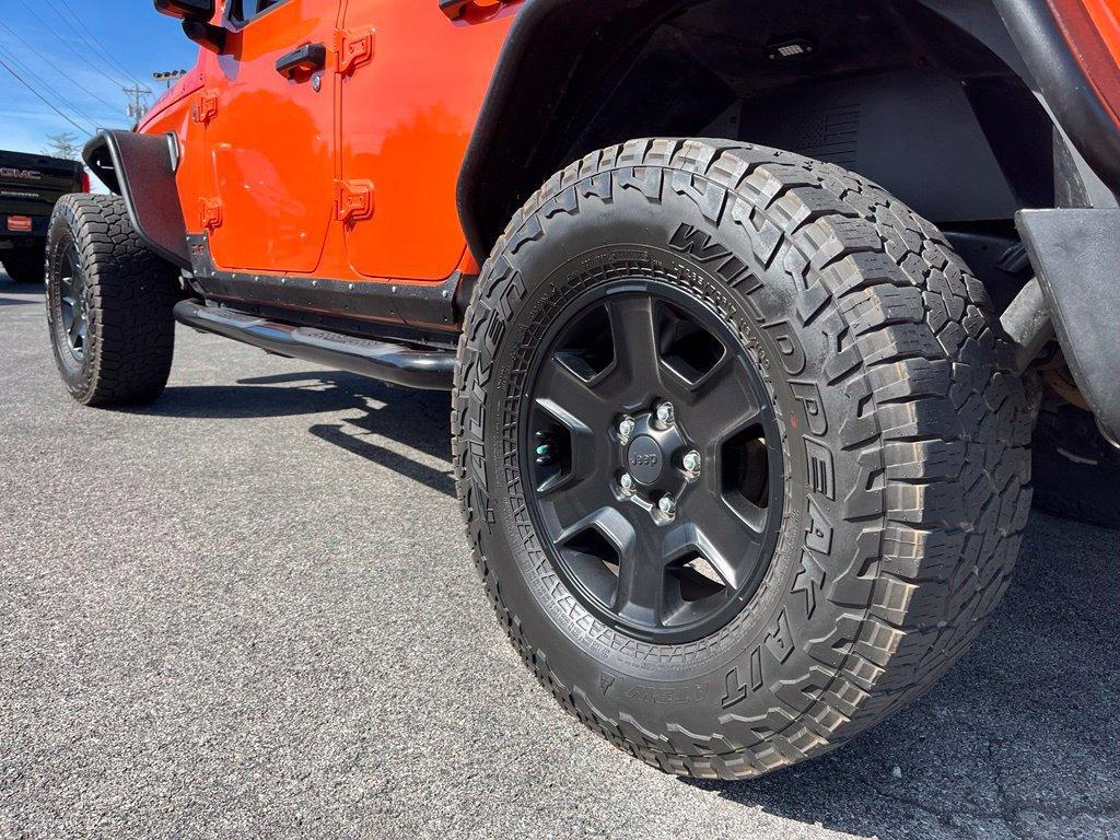 used 2018 Jeep Wrangler Unlimited car, priced at $22,578