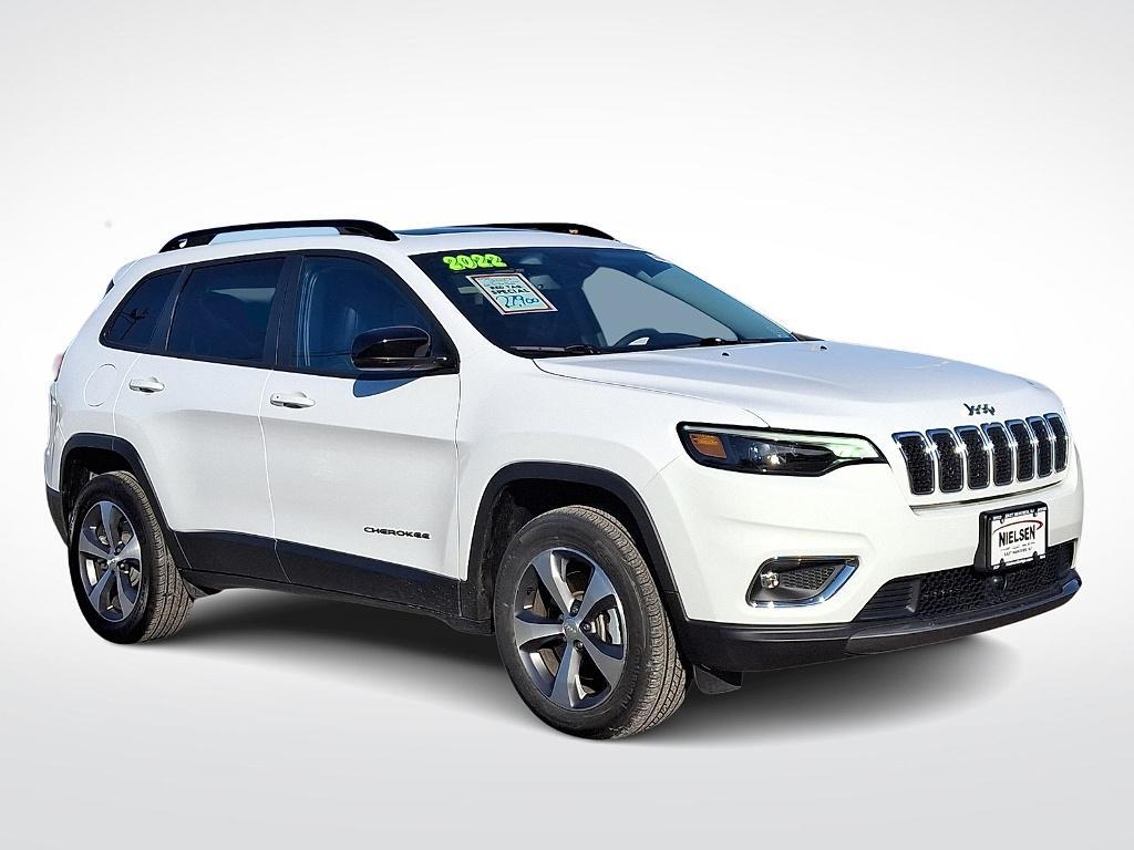 used 2022 Jeep Cherokee car, priced at $22,915