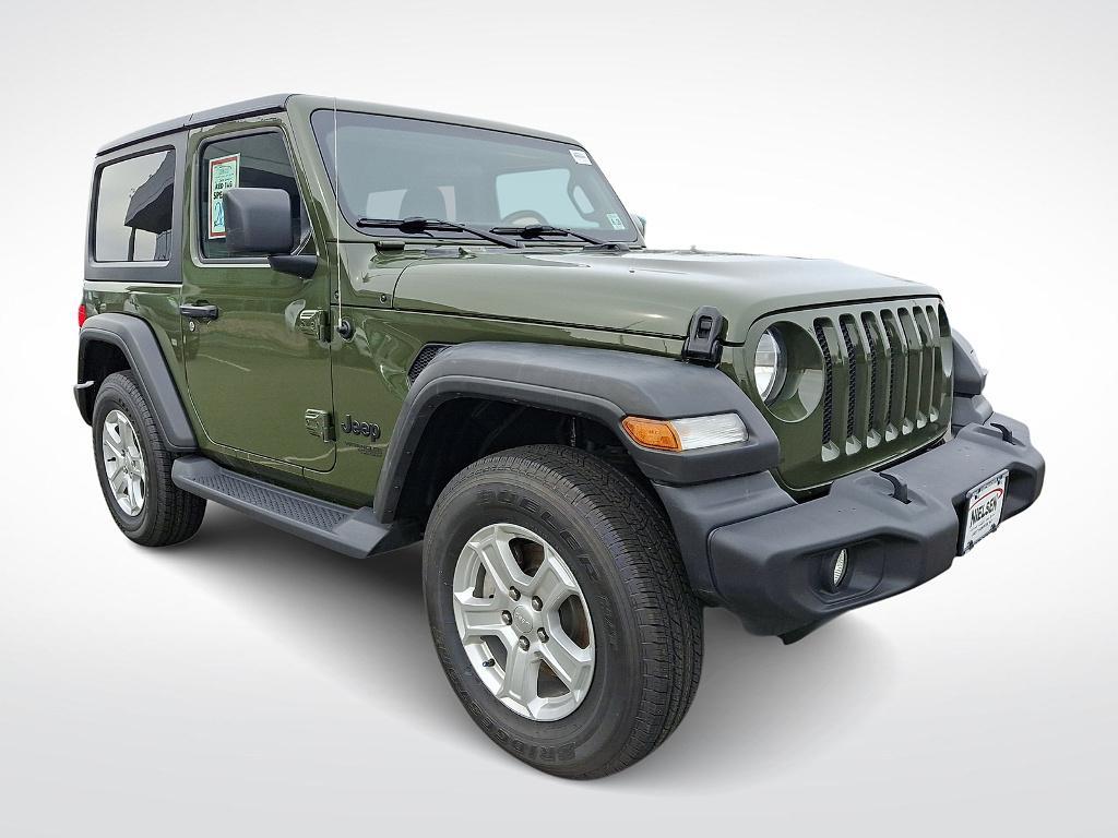 used 2021 Jeep Wrangler car, priced at $22,877