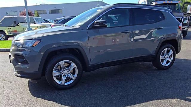used 2023 Jeep Compass car, priced at $23,748